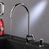 Am.Pm F8007T00 Like. набор 3в1: смеситель для кухни с каналом для питьевой воды. фильтр. диспенсер. хром.