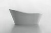 BelBagno BB63-1800-W0 Отдельностоящая акриловая ванна в комплекте со сливом (донным клапаном), цвет: белый
