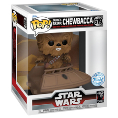 Funko POP! Deluxe Bobble Star Wars Ep 6 RotJ 40th Jabba's Skiff Chewbacca (Exc) (619)