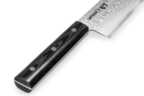 Нож кухонный Сантоку 175мм Samura 67 Damascus SD67-0094M