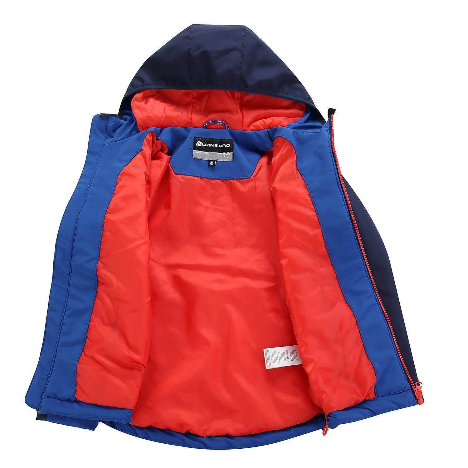 Alpine Pro Nootko 2 Ins лыжная куртка детская blue - 3