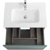 BelBagno KRAFT 39-700/390-2C-SO-AO База под раковину подвесная с фрезерованными ручками по всей длине фасада с 2 выкатн. ящ., Голубой Мат.,700x395x500