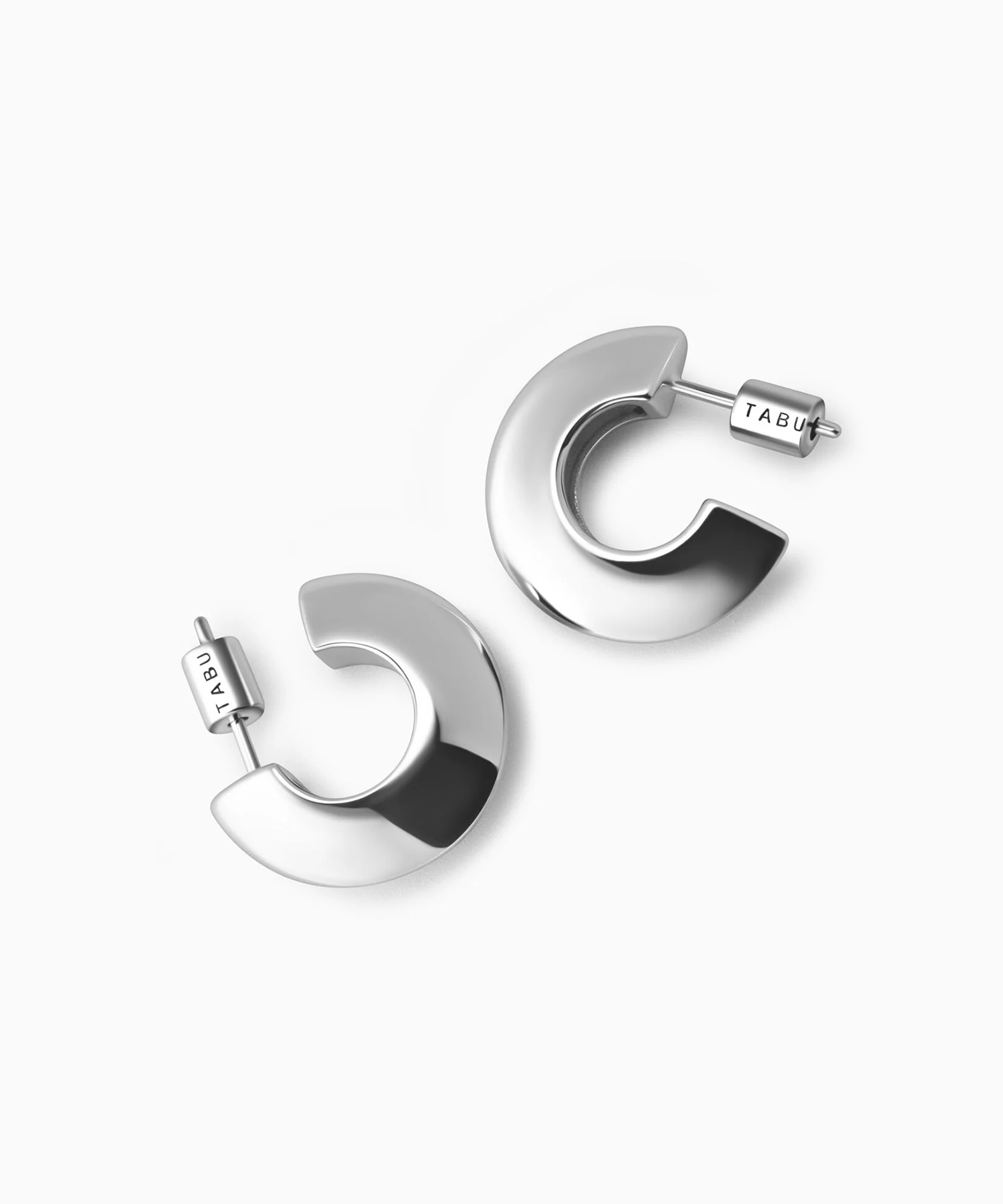 Серьги TRI silver