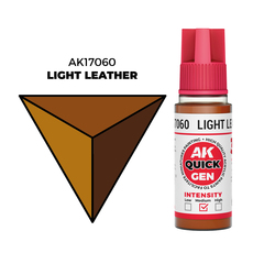 AK Interactive Light Leather Quick Gen - контрастная акриловая краска, 18 мл