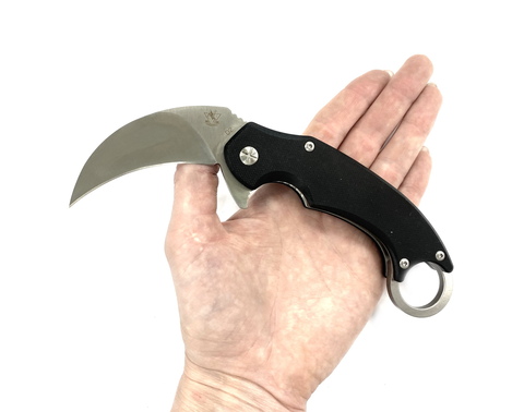 Складной керамбит Конго, сталь D2, Steelclaw