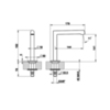 Gessi Ingranaggio 63321#031 Отдельно стоящий излив, средний, цвет: хром