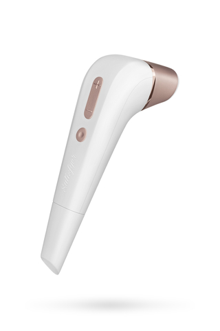 Вакуум-волновой бесконтактный стимулятор клитора Satisfyer Number Two, ABS пластик, белый, 17 см
