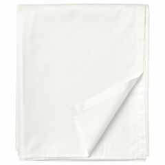Простыня IKEA NATTJASMIN (НАТТЭСМИН), Белый, 240х260 см