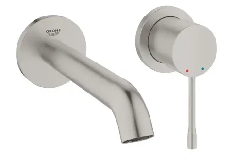 GROHE Essence 29192DC1 Внешняя часть смесителя для раковины скрытого монтажа, на 2 отверстия, M-Size, суперсталь