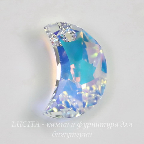 6722 Подвеска Сваровски Moon Crystal AB (правая)(20 мм)