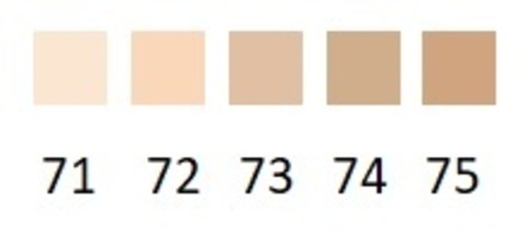 All day long soft matte Тональный крем Матирующий тон 72 Light beige 30мл Витекс — фото 4