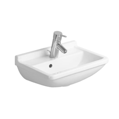 Duravit Starck 3 750450000 Раковина 450х320 мм, с 1 отв под смеситель ,с переливом, цвет белый фото