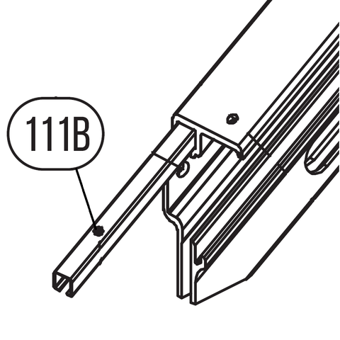 Цена на Запчасть №111B для HGSR. Направляющая
