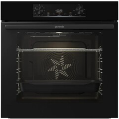 Духовой шкаф Gorenje BO6735E02BKOT, электрический, пиролитическая очистка, 77 литров
