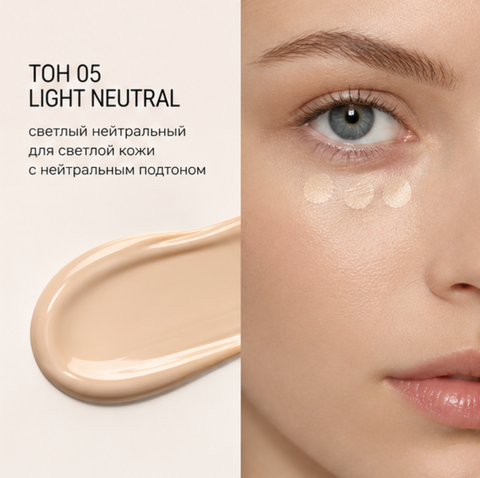 Корректор тон 05 pro full cover corrector relouis — фото 3