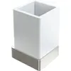 Boheme 10724-NB Стакан настенный Qubic Nickel Brush