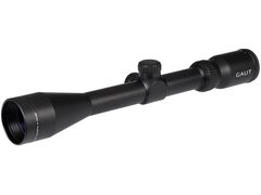Прицел Gaut Quartz 4-12x40, сетка 3 (Mil-Dot) нить, без подсветки, 25.4мм, 1/4 МОА, 404г