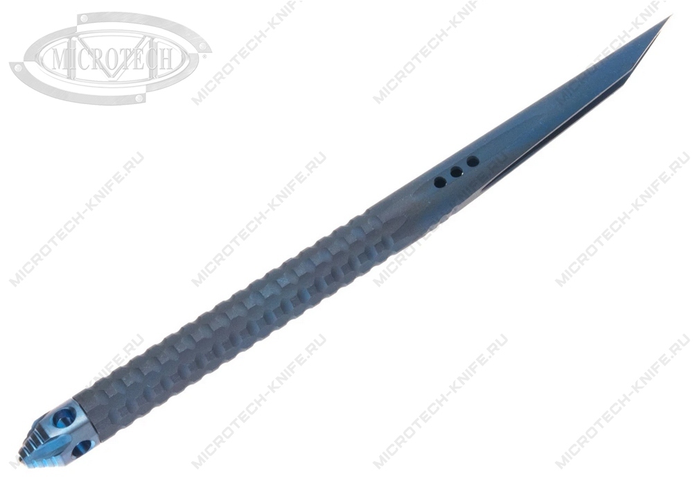 Нож Microtech TAC-P Mini Antique Blue 112M-MS1 Marfione Select