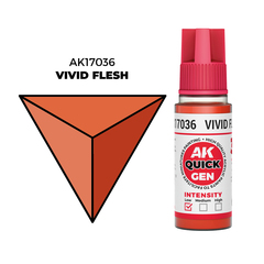 AK Interactive Vivid Flesh Quick Gen - контрастная акриловая краска, 18 мл