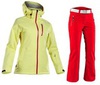 Костюм горнолыжный 8848 Altitude Theia/SPIN SOFTSHELL женский Yellow/Red - 1