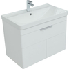 Aquanet Ирис New 312430 Тумба с раковиной, цвет: белый глянец