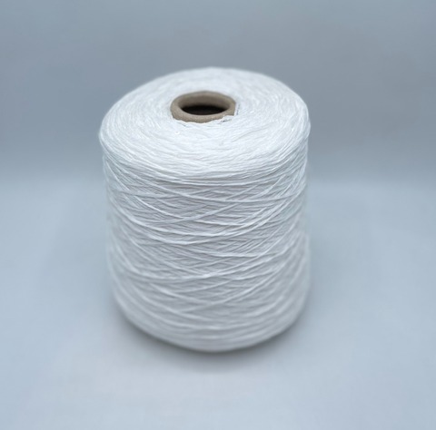 G&G Filati  (пр.Италия),art-Eucalipto, 240м/100гр, 100%Эвкалипт+пайетка(прозрачная) , цвет-Молочный, арт-34039