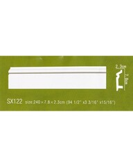 Плинтус AX122