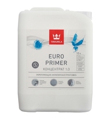 Грунтовка акриловая (концентрат) Tikkurila Euro Primer (Тиккурила Евро Праймер) 3л