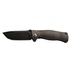 Фото Нож складной LionSteel SR1 PVD, сталь Sleipner, рукоять титан
