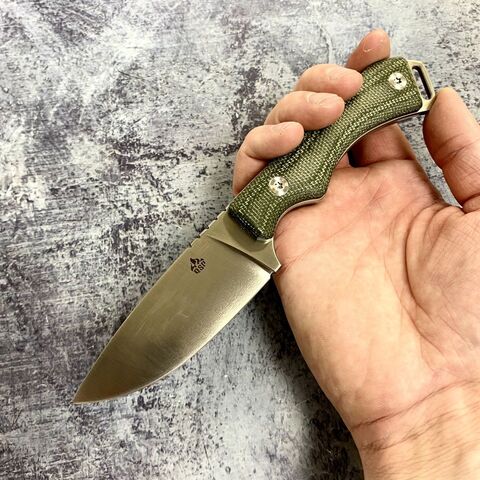Цельномет. нож QSP QS124-D WORKAHOLIC SK03