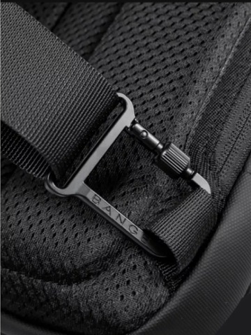 Картинка рюкзак однолямочный Bange BG-7721 Black - 14