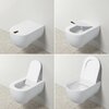 ArtCeram The One THV001 43 00 Унитаз подвесной, цвет: темно - зелёный