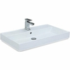 Aquanet Nova Lite 245243 Тумба с раковиной, цвет: белый глянец