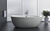 BelBagno BB67-1700 Отдельностоящая акриловая ванна в комплекте со сливом-переливом, 170x90, цвет: белый