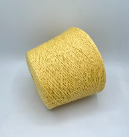 Zegna Baruffa (пр.Италия), art-Kent , 2/18 900м/100 гр. 100% Меринос, цвет-Желтый ,арт-28659