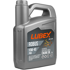 L019-0772-0405 LUBEX Синт-ое мот.масло ROBUS PRO 10W-40 CH-4/CI-4/SL A3/B4/E7 (5л) - 5 л