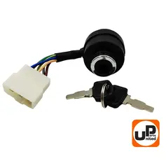 Замок зажигания UNITED PARTS универсальный, с ключом / 6 контактов (90-0622)