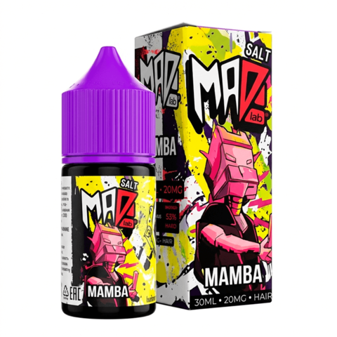 Жидкость MAD Salt 2% HARD 30 ml - Клубника Банан
