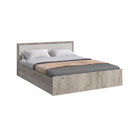 Фиеста NEW Кровать 1,4м (Кашемир, Дуб Крафт серый)