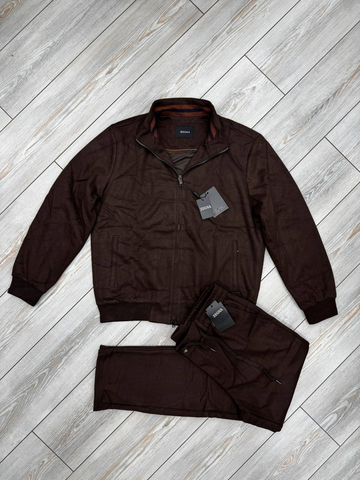 Спортивный костюм Zegna 688199brownBat