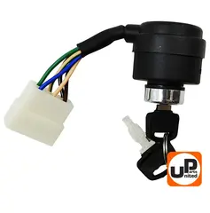 Замок зажигания UNITED PARTS универсальный, с ключом / 6 контактов (90-0622)
