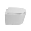 Cezares CZR-38083-49-TH-TOR/SC Унитаз подвесной безободковый с сиденьем, цвет: белый