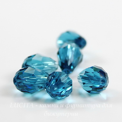 5500 Бусина - капля Сваровски Indicolite  9х6 мм ()