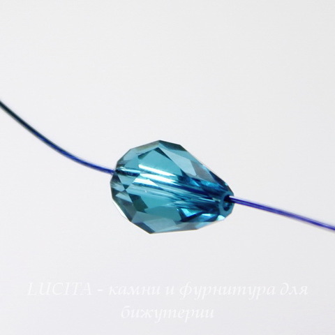 5500 Бусина - капля Сваровски Indicolite  9х6 мм ()