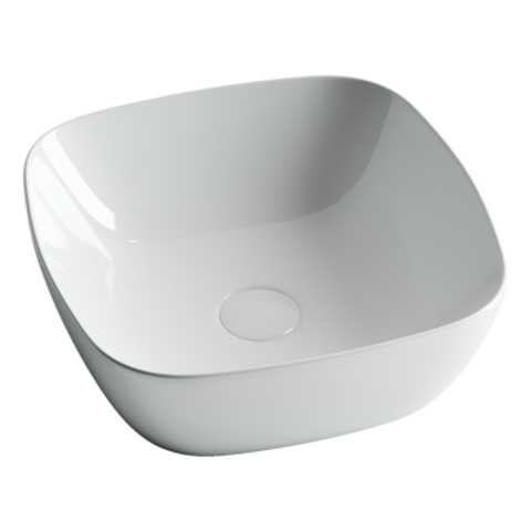 Ceramica Nova Element CN5006 Умывальник чаша накладная квадратная, 40x40, цвет: белый