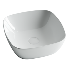 Ceramica Nova Element CN5006 Умывальник чаша накладная квадратная, 40x40, цвет: белый фото