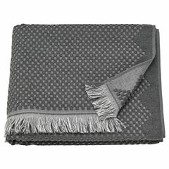 Полотенце банное IKEA FJALLSTARR (ФЬЯЛЛСТАРР), Темно-серый, 70х140 см