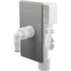 Alcaplast APS3P Сифон для стиральной машины под штукатурку хромированный