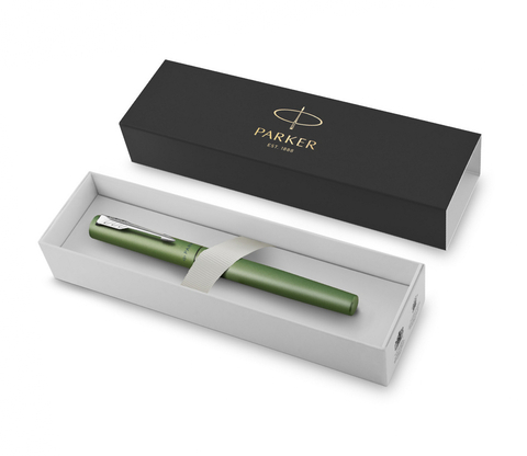 Ручка перьевая Parker Vector XL F21, Matte Green CT, F (2159762)