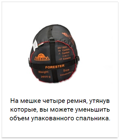 Alexika Forester спальный мешок туристический - 15